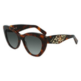 Salvatore Ferragamo Brown Acetate Sunglasses -   -  Salvatore Ferragamo.